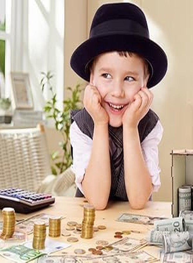 TWIKESVE Wooden Money Piggy Bank for Children & Adults - Savings Box with Carved Design and Savings Tracker Coin Bank for Home, Office, Gifting - Image 4